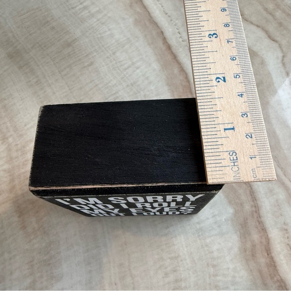 “I’m Sorry Did I Roll My Eyes Out Loud?” Decorative Sign - Picture 7 of 7